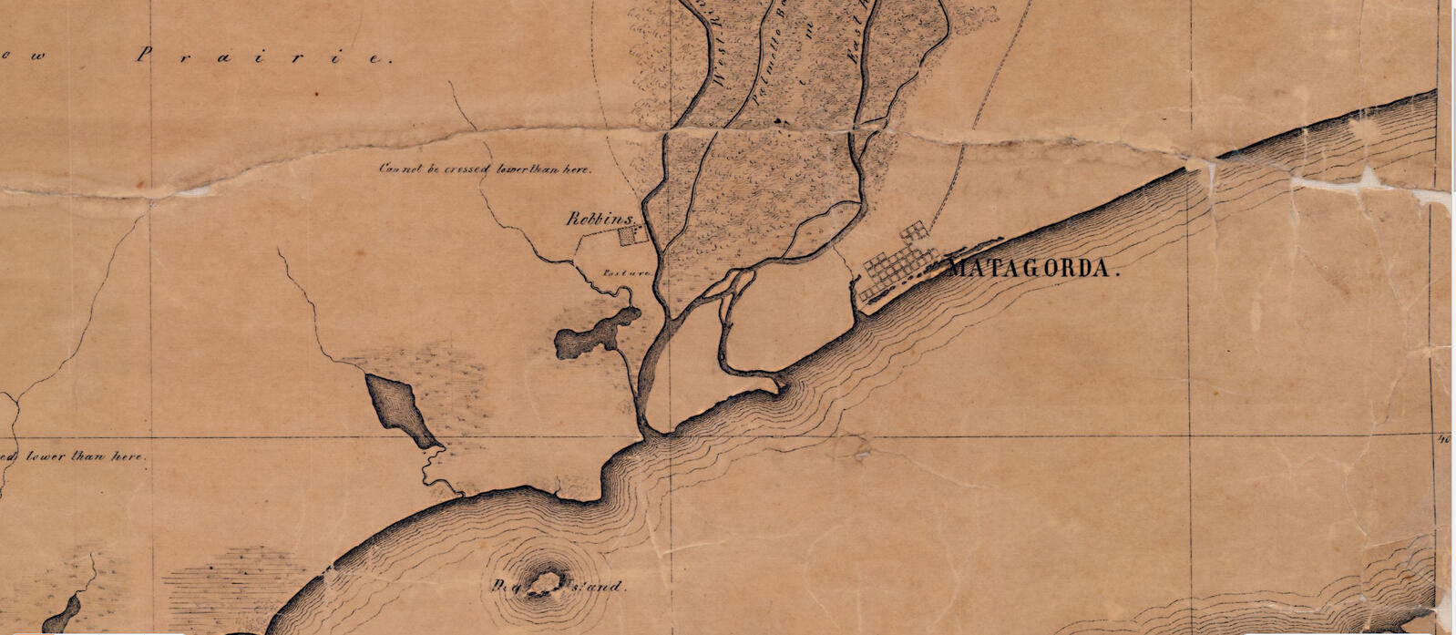 1864: National Archives Digital Map Collection Executed by William Von Rosenberg while in Confederate service on leave of absence from the General Land Office